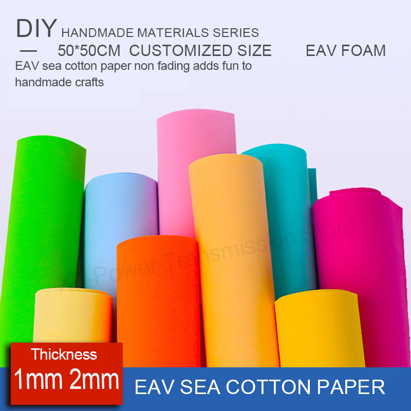 Cosplay Prop Foam Board - 10 szt. Grube 1mm 2mm Kolorowe
