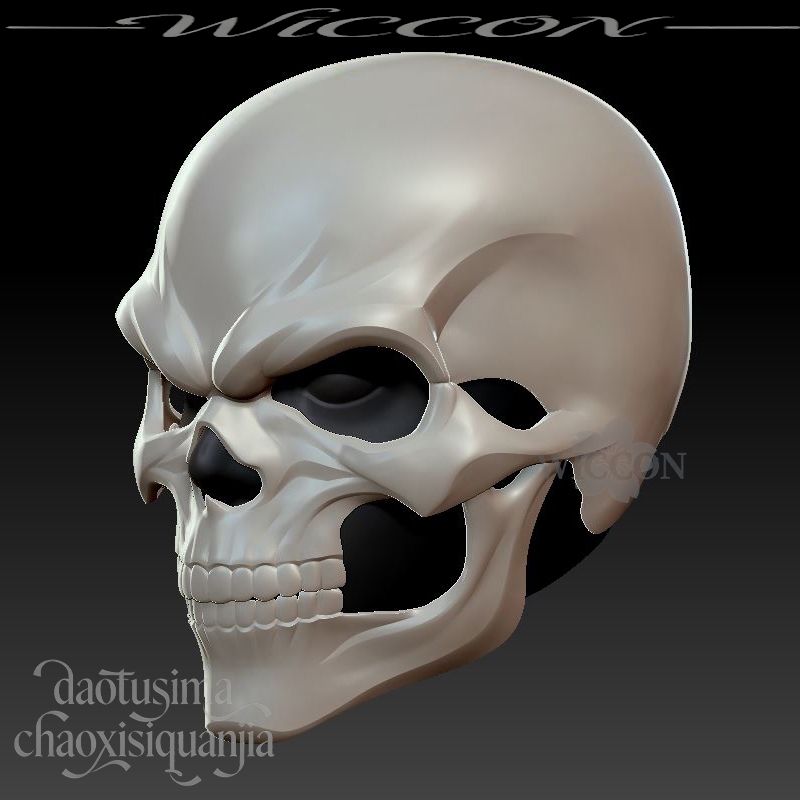 Maska-czaszka z kwasu polilakt – Cosplay Prop 3D Print Settings recenzja i cena
