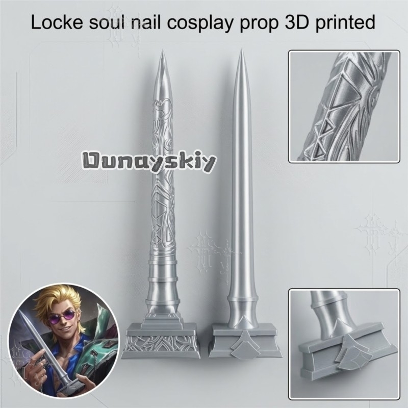 KS*27Locke The Ashen Exorcist  – Cosplay Prop 3D Print Settings recenzja i cena